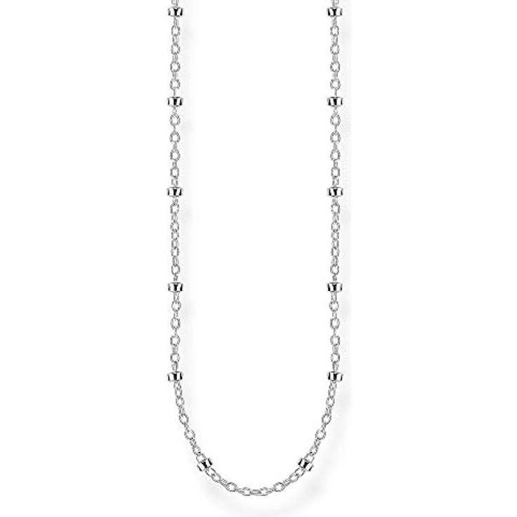 Thomas Sabo Unisex Kette Erbskette 925 Sterling Silber mit Karabinerverschluss, 42 cm – Bild 1