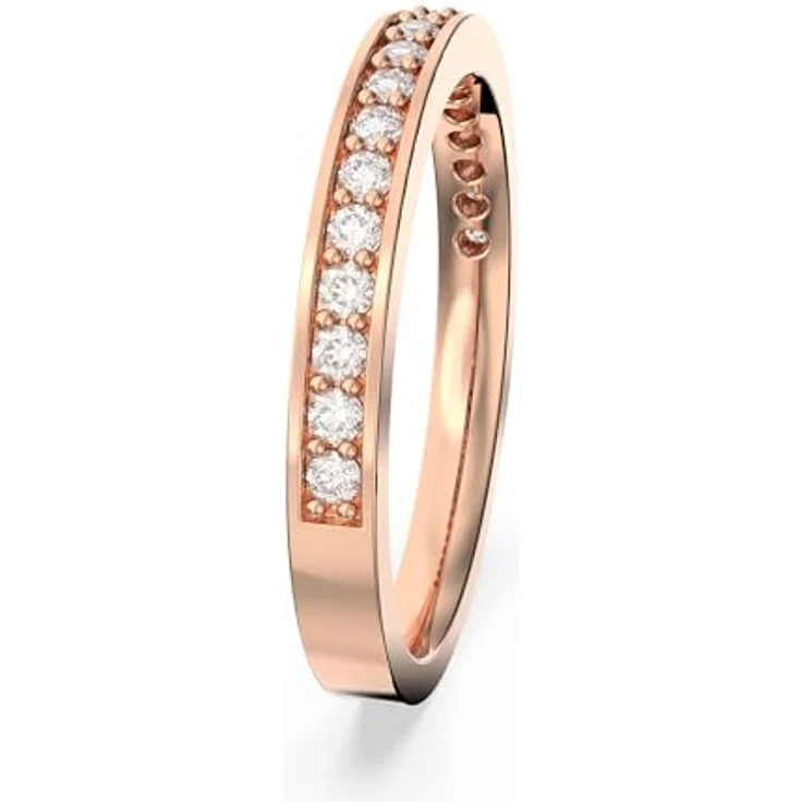 SWAROVSKI Damen-Ring Edelstahl mit Kristall, rosegold-plattiert, Ringgröße 50, 5032898 – Bild 3