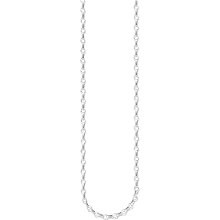 Thomas Sabo Charm Kette X0002-M, 70 cm Damen-Halskette aus 925er Sterlingsilber mit Karabinerverschluss – Bild 1