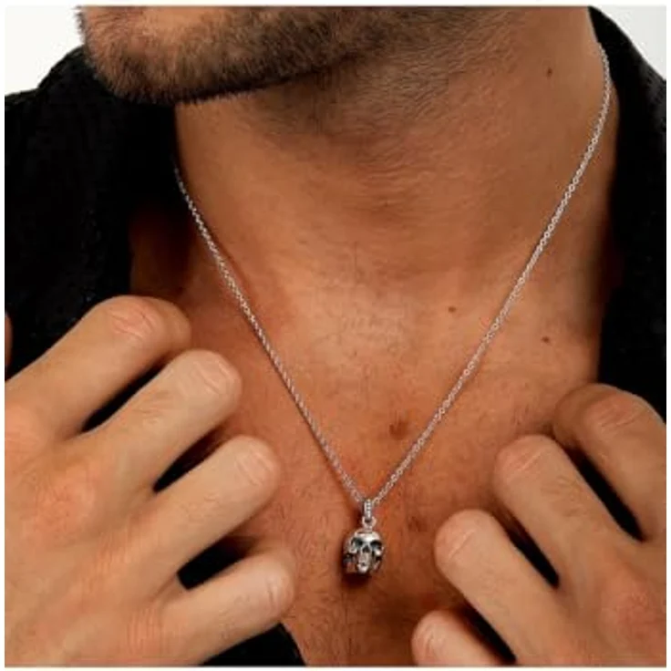CHRIST Herren-Kette 925er Silber, recycelt, One Size, zeitloses Design – Bild 3