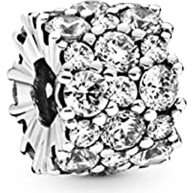 PANDORA Charm "klares Funkeln" 798487C01, handverarbeitetes Sterling-Silber mit klaren Cubic Zirkonia – Bild 2