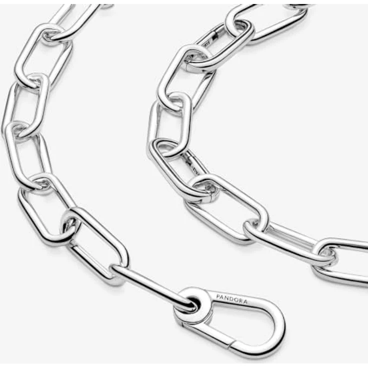 Pandora Kette ohne Anhänger 399685C00-50, 925 Silber Ankerkette 50 cm mit Karabiner-Verschluss – Bild 7