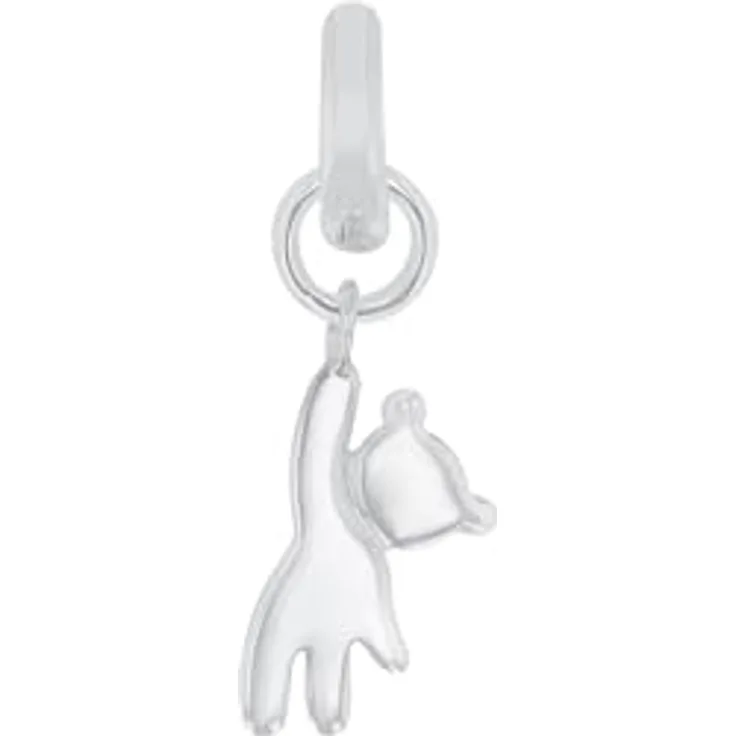 Amor Charm 925 Sterling Silber Bär, 20 mm, mit Sicherheitsverschluss und Geschenkbox, 2038525