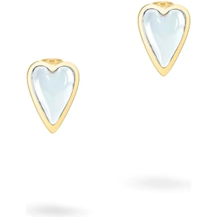 Liebeskind Berlin Damen Ohrringe LJ-1705-E-09, Edelstahl IP Gold, 0,9 cm mit Steckverschluss – Bild 3