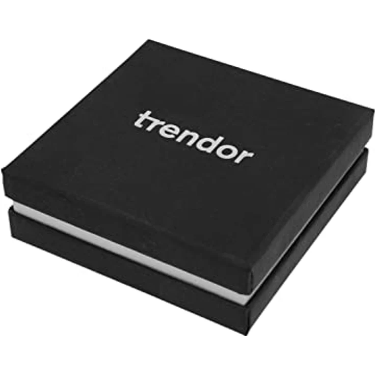 Trendor Kreuz-Anhänger für Herren, 925 Silber rhodiniert, 40 mm, zeitlose Geschenkidee – Bild 5