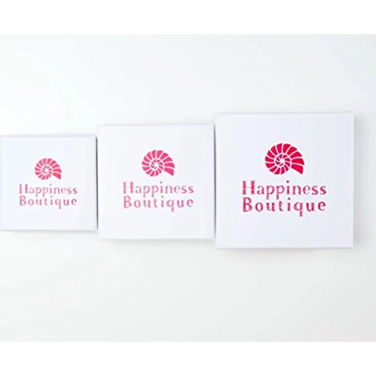 Happiness Boutique Damen Kette mit 9 Plättchen, Geometrischer Schmuck in Silberfarbe für jeden Anlass – Bild 5