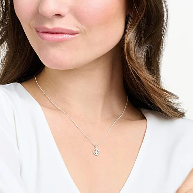 Thomas Sabo Kette Peace, vergoldetes 925er Sterlingsilber, Damen-Halskette KE2175-051-14 – Bild 2