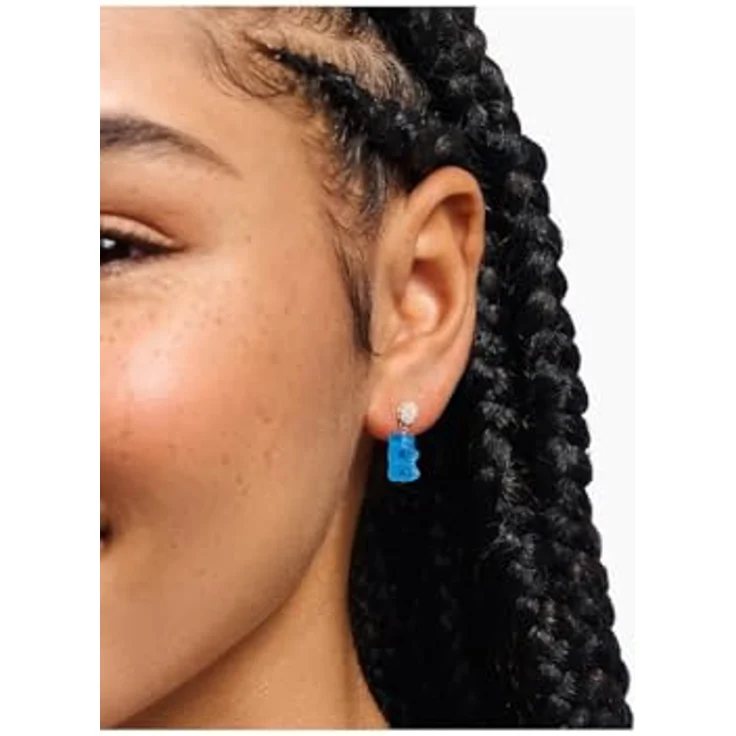 THOMAS SABO THOMAS SABO x HARIBO Paar Ohrstecker mit Goldbär, Kristallglas, Zirkonia (synth) – Bild 2