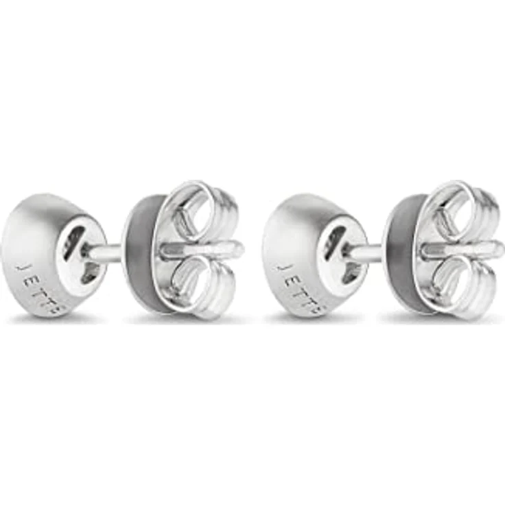 JETTE Ohrstecker SOLITAIRE 86505657, Silber mit funkelndem Zirkonia, puristisch und extravagant – Bild 2