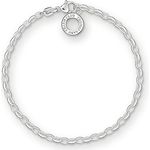 Thomas Sabo Damen Charm-Armband Classic Charm Club, 925 Sterling Silber, individuell kombinierbar mit Charm-Anhängern
