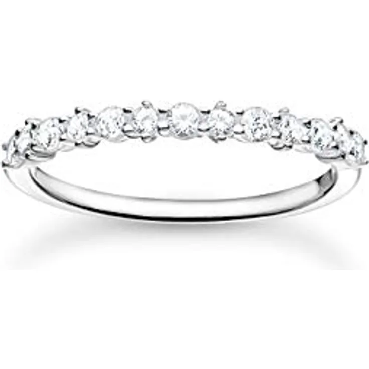 THOMAS SABO Damenring, 925er Sterlingsilber, trendbewusstes Design in verschiedenen Größen