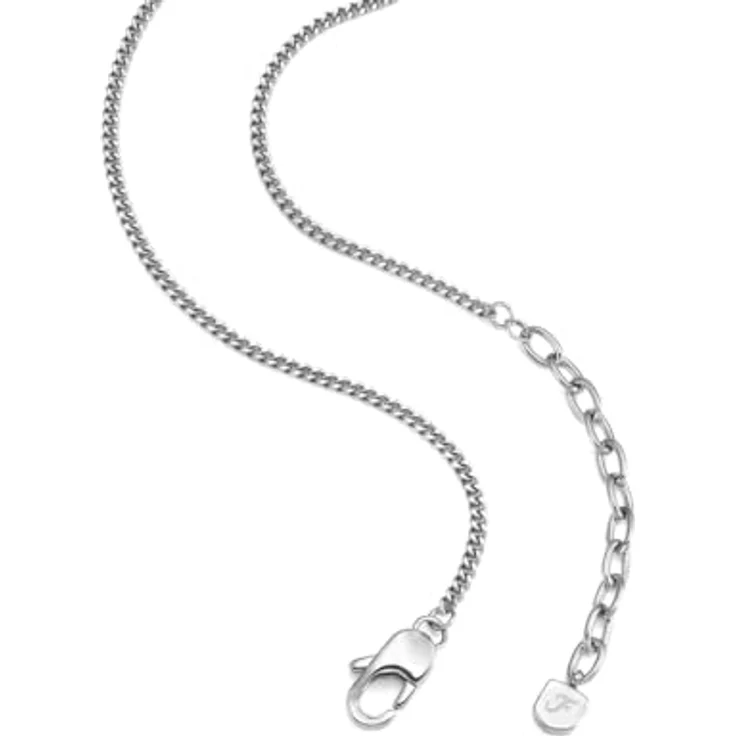 Fossil Drew Herren-Edelstahl-Halskette, zweifarbige Halskette mit Karabinerverschluss in Gold- und Silberton – Bild 5