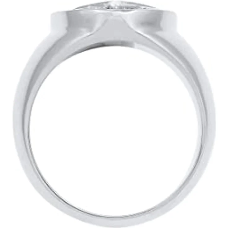 Kuzzoi Siegelring Herrenring, massiv 15 mm breit, 925 Sterling Silber schwarz oxidiert mit Kompass Symbol, Ringgröße 66 – Bild 3