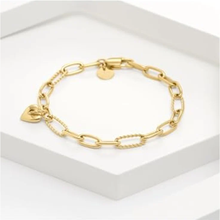 Guido Maria Kretschmer Damen-Armband Edelstahl, One Size, zeitloser Armschmuck – Bild 2