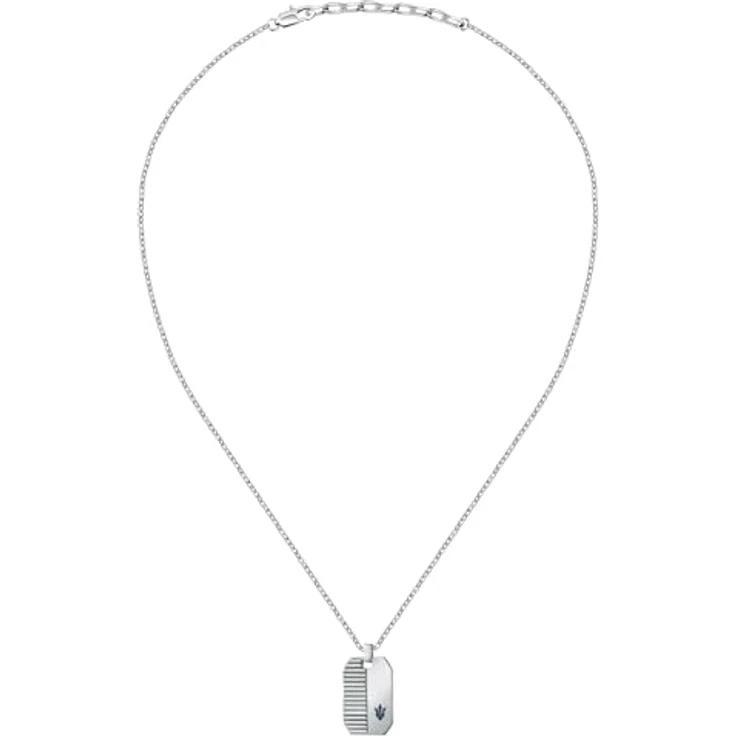 Maserati Jewels Herren Halskette aus Stahl, 55 cm, blau IP mit Karabiner-Verschluss - JM222AVD02 – Bild 2