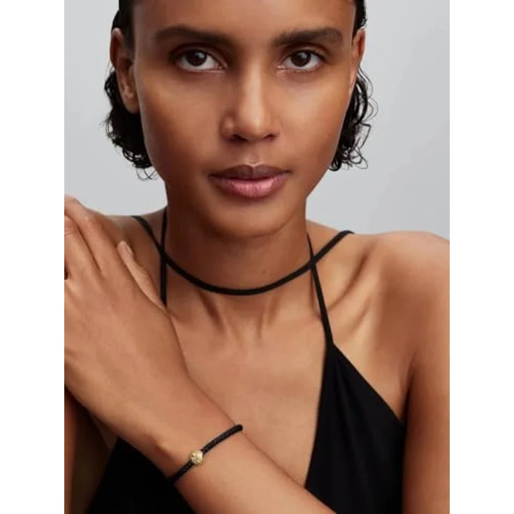 PANDORA Charm Strukturierter Globus Mini, goldfarbenes Bead mit einzigartigem Design – Bild 6