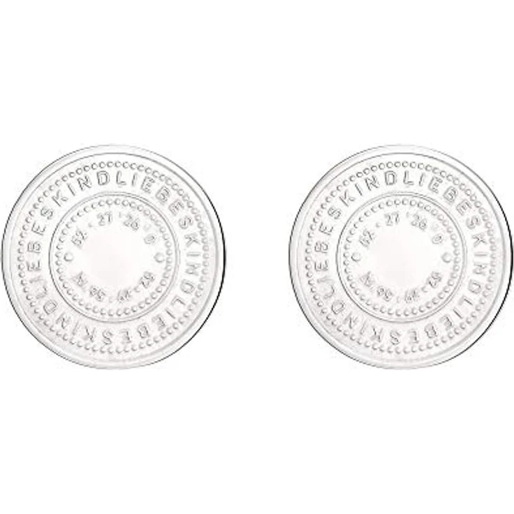 Liebeskind Ohrstecker LJ-0773-E-08, Edelstahl in Silber, 1,2 cm x 0,8 cm mit praktischem Steckverschluss – Bild 3