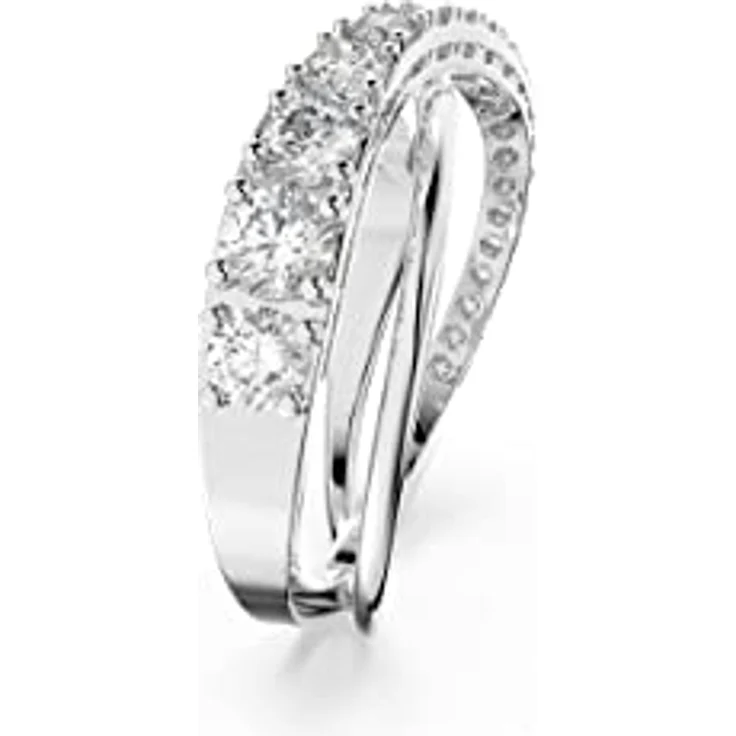 Swarovski Damenring Twist 5572724, eleganter Ring mit verspieltem Design und klaren Kristallen – Bild 2