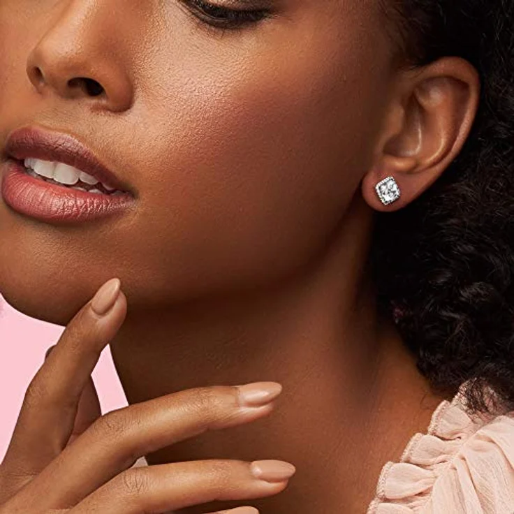 Pandora Ohrstecker Timeless 290591CZ, Silber 925 mit Zirkonia-Besatz in klarem Weiß – Bild 2