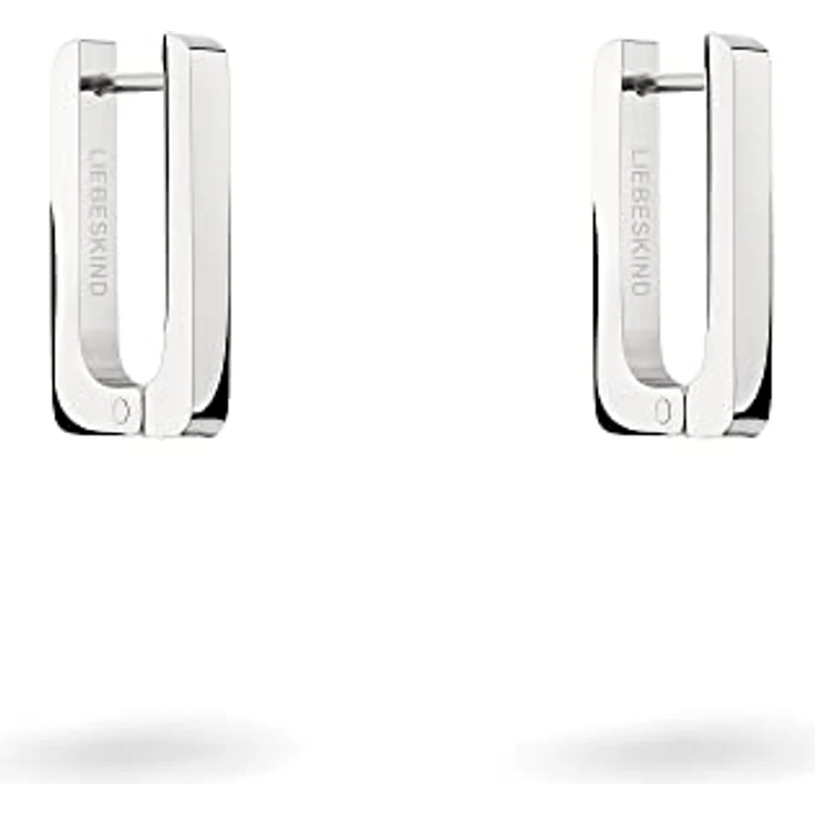 LIEBESKIND BERLIN Damen Ohrringe – Edelstahl Ohrhänger mit Link-Chain Details, 1,5-3 cm, modern und alltagstauglich – Bild 4