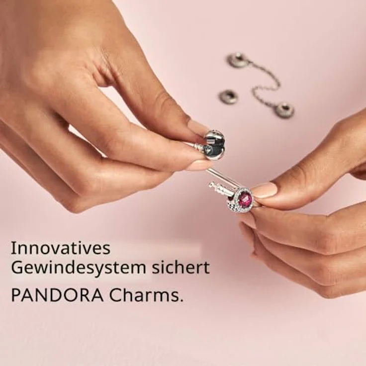 Pandora Charm Moments 791081, Charm-Anhänger aus hochwertigem Material, silber – Bild 6