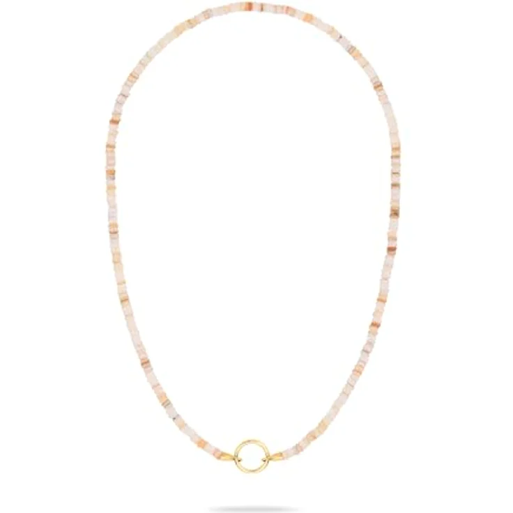 Tamaris Halskette TJ-0633-N-45, Edelstahl IP Gold mit bunten Steinen, 45 cm – Bild 2