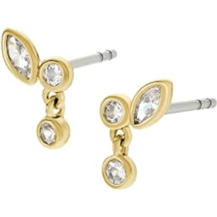 Fossil Ohrstecker Ellis JA7290710, zeitloses Design aus hochwertigem Material – Bild 2