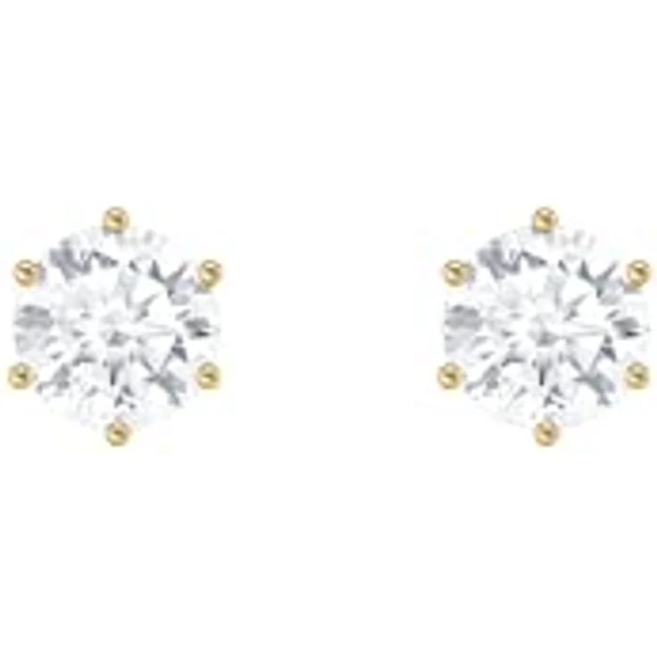 Thomas Sabo Ohrstecker H2301-414-14, vergoldet aus 925er Silber mit Zirkonia-Besatz, gold – Bild 2