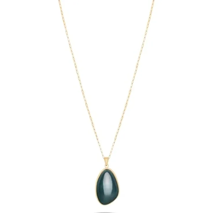 s.Oliver Halskette - Elegante Gliederkette aus poliertem Edelstahl - IP Gold, 80 cm, wasserfest & hautfreundlich