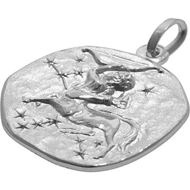 trendor Sternzeichen Anhänger Schütze aus 925 Silber, 20 mm, für Damen, Herren und Kinder, anlaufgeschützt, rhodiniert, Geschenk-Box – Bild 2