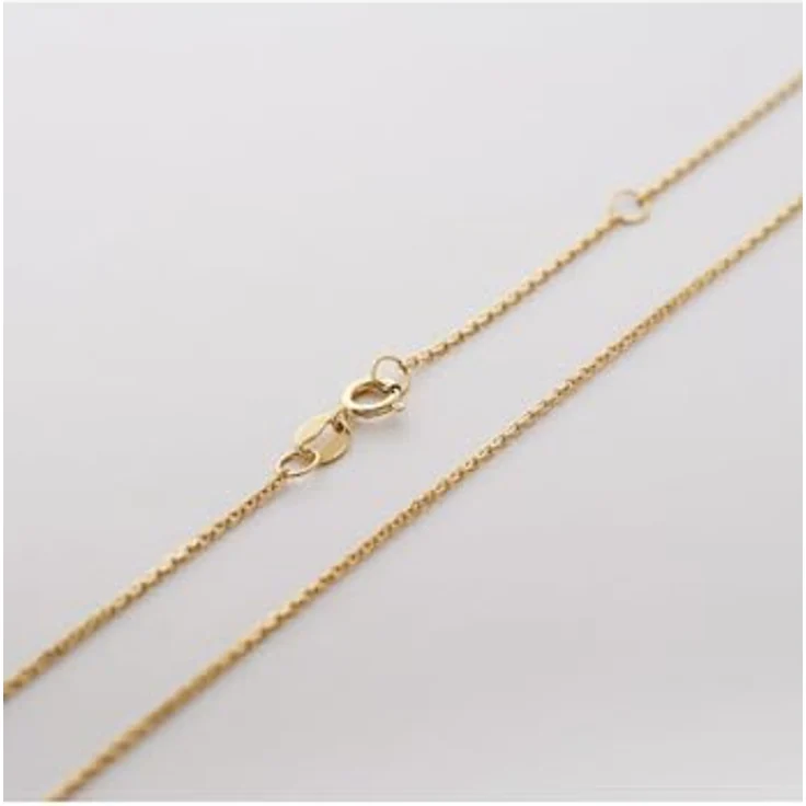 CHRIST Damen-Halskette 585er Gelbgold mit Peridot im Smaragdschliff, Blau, One Size – Bild 3