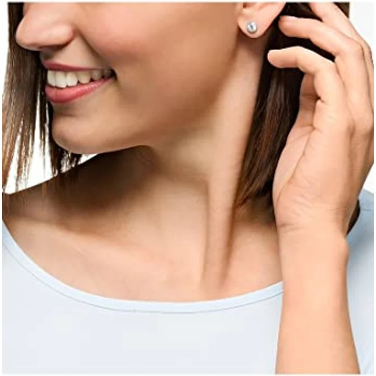 JETTE Ohrstecker SOLITAIRE 86505657, Silber mit funkelndem Zirkonia, puristisch und extravagant – Bild 3