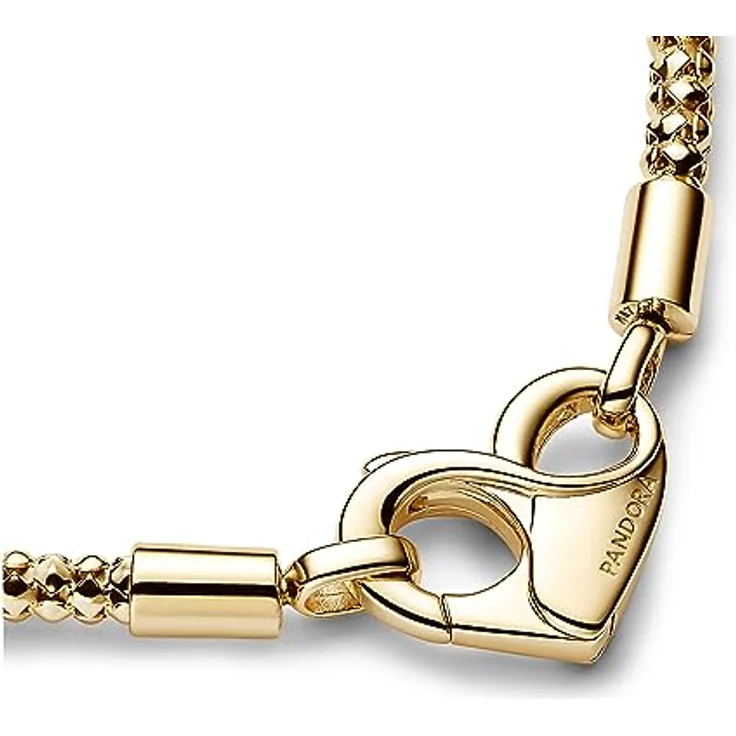 Pandora Armband Moments 562731C00-19, Armschmuck mit eleganten Charms, silberfarben – Bild 2