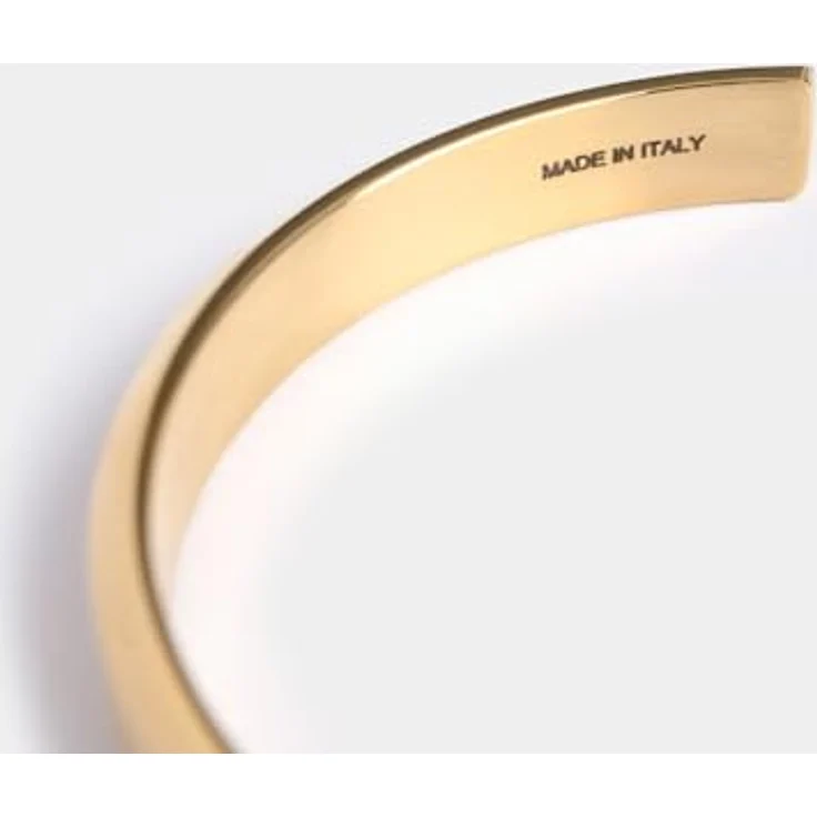 Alton of Sweden Premium Armreif, handgefertigt in Italien, Edelstahlarmband in Silber & Gold, verstellbar für Herren und Frauen, inklusive exklusive Schmuck-Geschenkbox – Bild 4