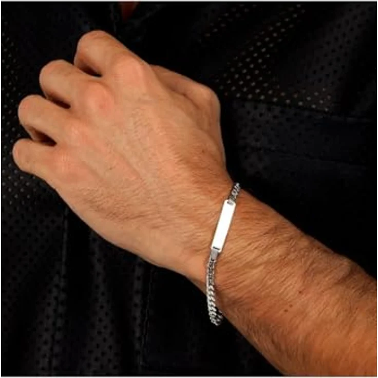 CHRIST Herren-Armband 925er Silber, recycelt, One Size – Bild 3