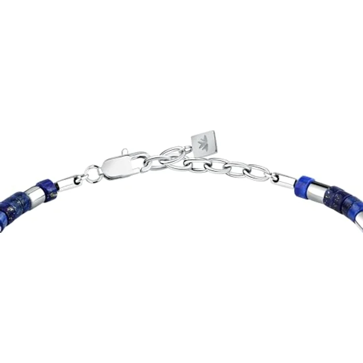 Morellato Herren-Stahlarmband S1736, Lapislazuli, 21 cm mit Karabinerverschluss, Pietre Kollektion – Bild 3