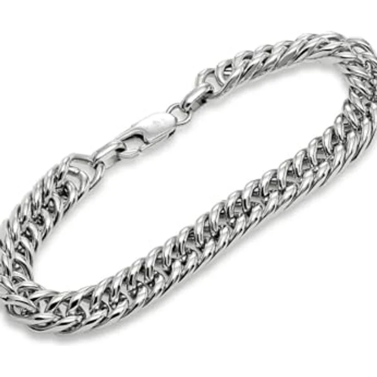 FAVS Herren-Armband Edelstahl, One Size, zeitloses Design – Bild 2