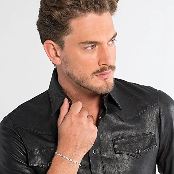 THOMAS SABO Unisex Armband 925 Sterlingsilber, elegantes Design, L19,5 cm – Bild 2