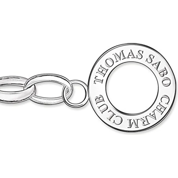 THOMAS SABO Damen Charm-Armband Classic Charm Club, 925 Sterling Silber, individuell kombinierbar – Bild 3