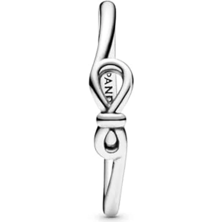 PANDORA Unendlichkeitsknoten Ring, Damenring aus Sterling-Silber mit ikonischem Unendlichkeitssymbol – Bild 3