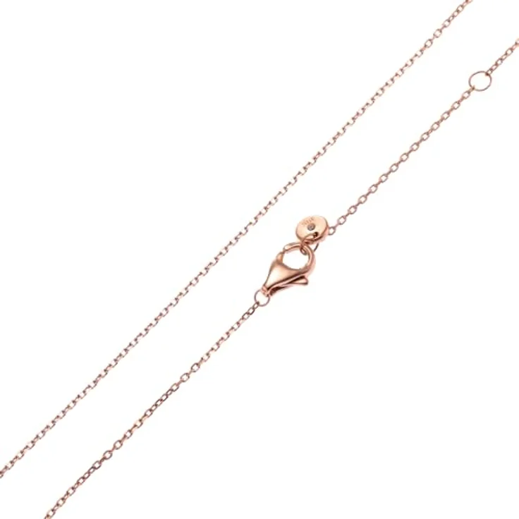 Skagen Damenkette Agnethe Anhänger aus Edelstahl, roségoldfarben mit Karabinerverschluss – Bild 5