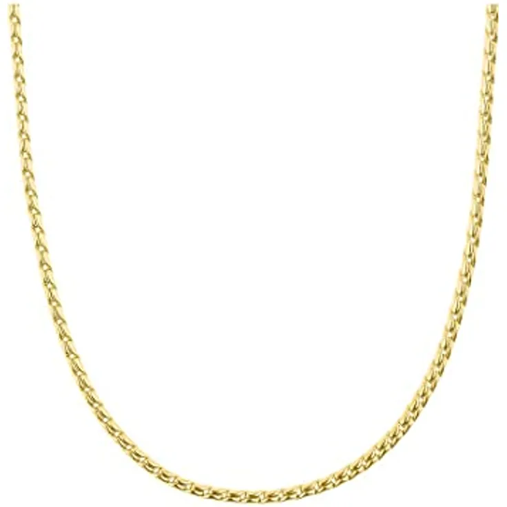 s.Oliver Damen-Kette Edelstahl, One Size, goldfarbig, zeitloser Schmuck