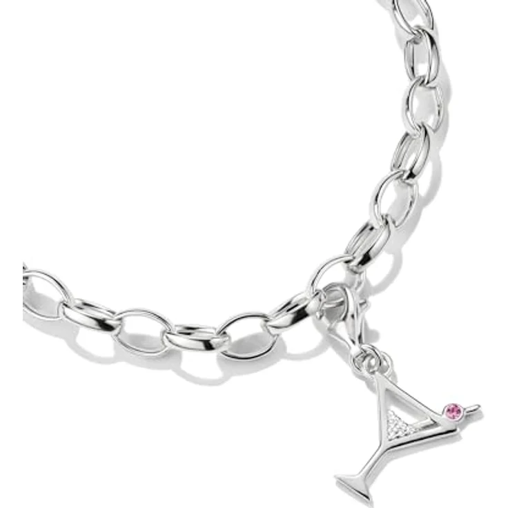 Thomas Sabo Charm-Anhänger Cocktail Charm Club, 925 Sterlingsilber mit Karabinerhaken, vielseitig kombinierbar – Bild 3