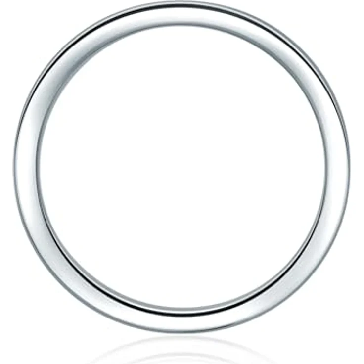 Rafaela Donata Damen Ring 925/- Sterling Silber rhodiniert, mehrreihig, 4,7 mm schmal, in hochwertiger Schmuckbox – Bild 2