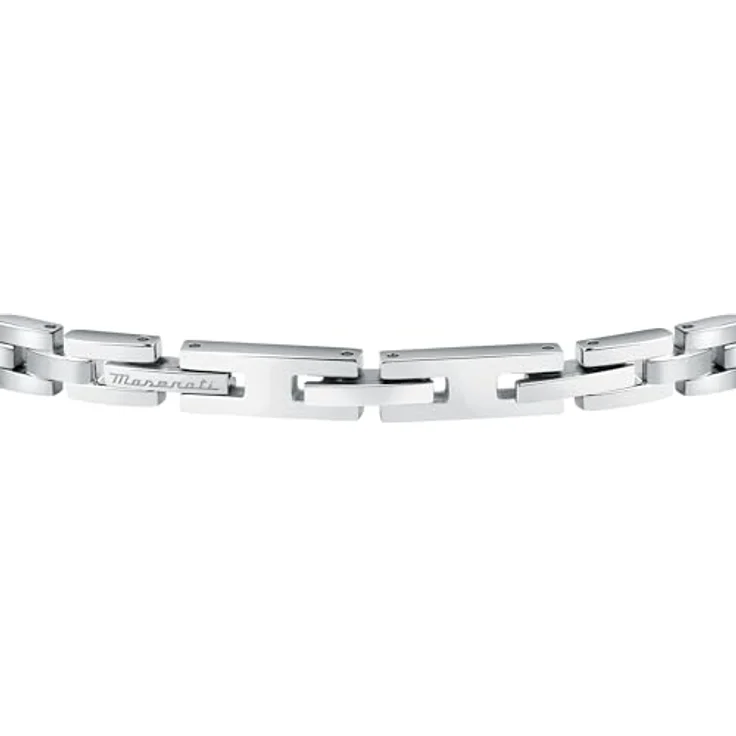 Maserati Herren-Stahlarmband, ICONIC-Kollektion – 21,5 cm lang, mit praktischem Schmuckverschluss, JM324AVD54 – Bild 3
