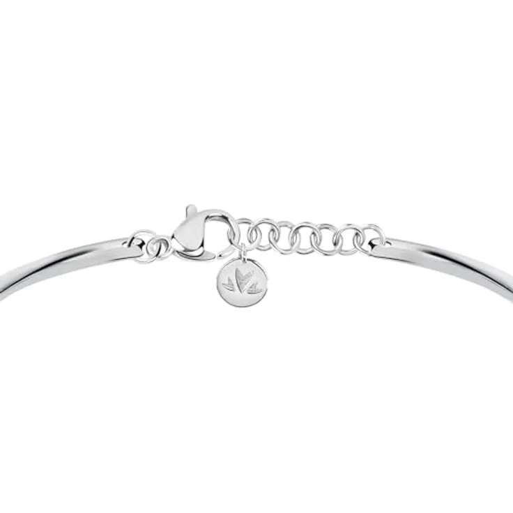 Morellato Damenarmband CERCHI Kollektion, Edelstahl mit Steinen, Durchmesser 6.03 cm, Karabinerverschluss, SAKM63 – Bild 3