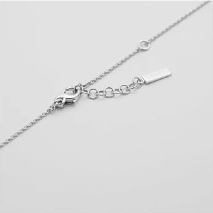 JETTE Damen-Kette 925er Silber, recycelter Zirkonia, One Size, Silber, 32029956 – Bild 3