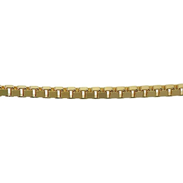trendor Venezianer Kette 333 Gold, 0,9 mm Echtgold Halskette für Anhänger, 38 cm, edles Geschenk in Geschenkbox – Bild 2