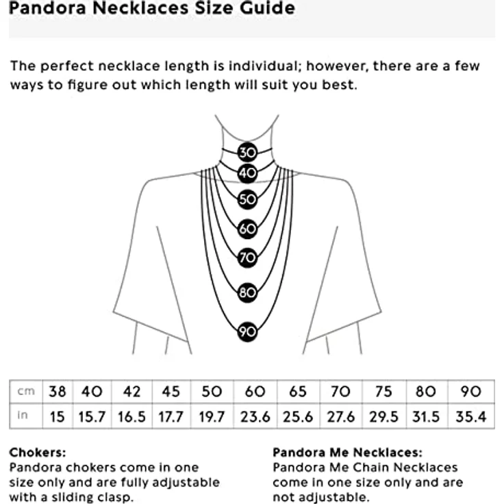 PANDORA Damen-Erbskette, Silberkette 925, 45 cm, Modell 590515-45 – Bild 5