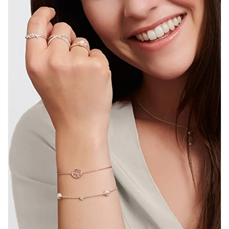 Thomas Sabo Armband Charming A2038-167-14-L19V, elegantes Armschmuck aus hochwertigem Material, silberfarben – Bild 2